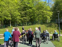 Posadili smo novo trto in uživali ob domačih dobrotah!